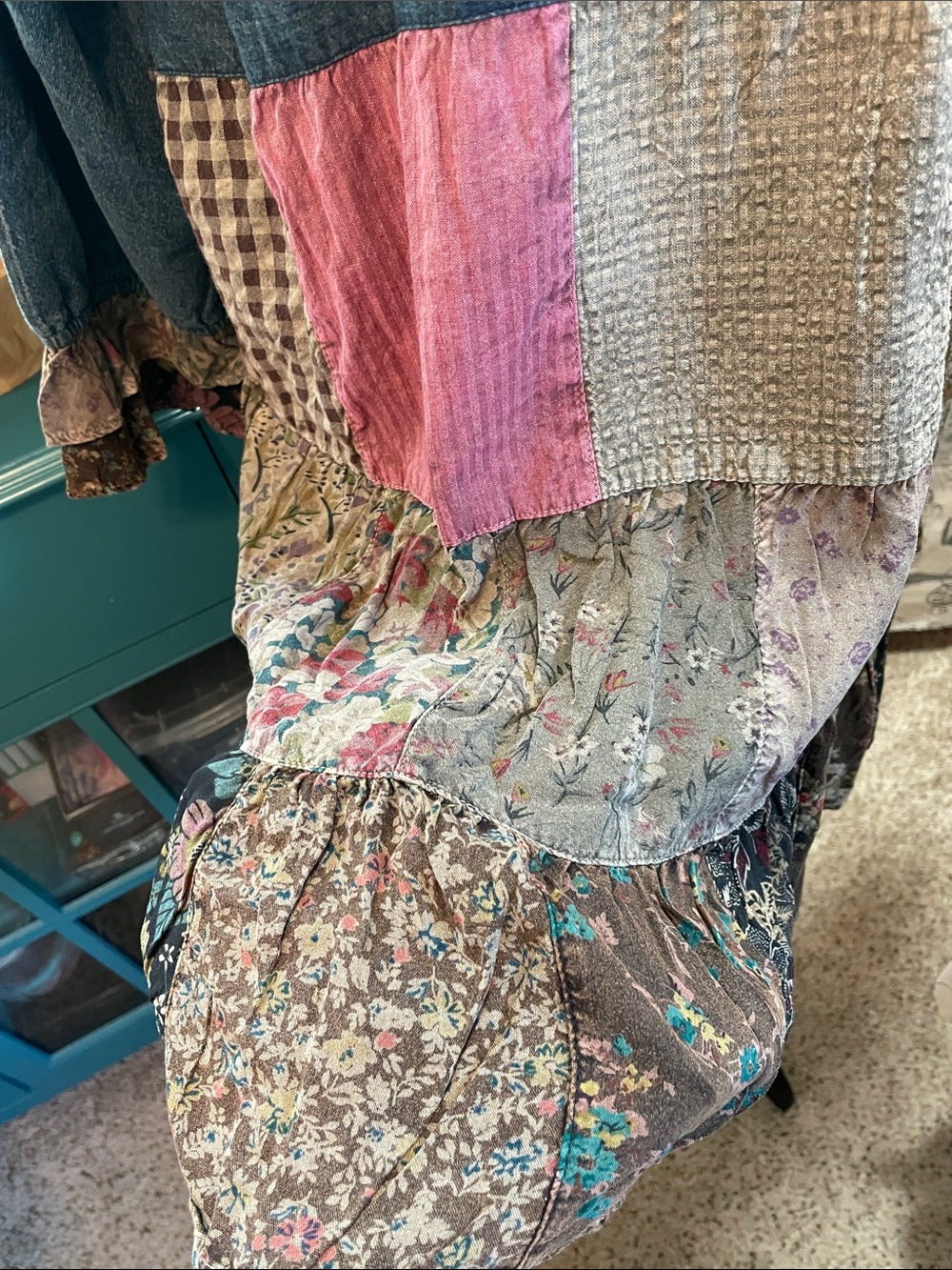 Young Threads Bohemian Tunic / Dress /Jacket XL 100 percent Cotton - Picture 13 of 16